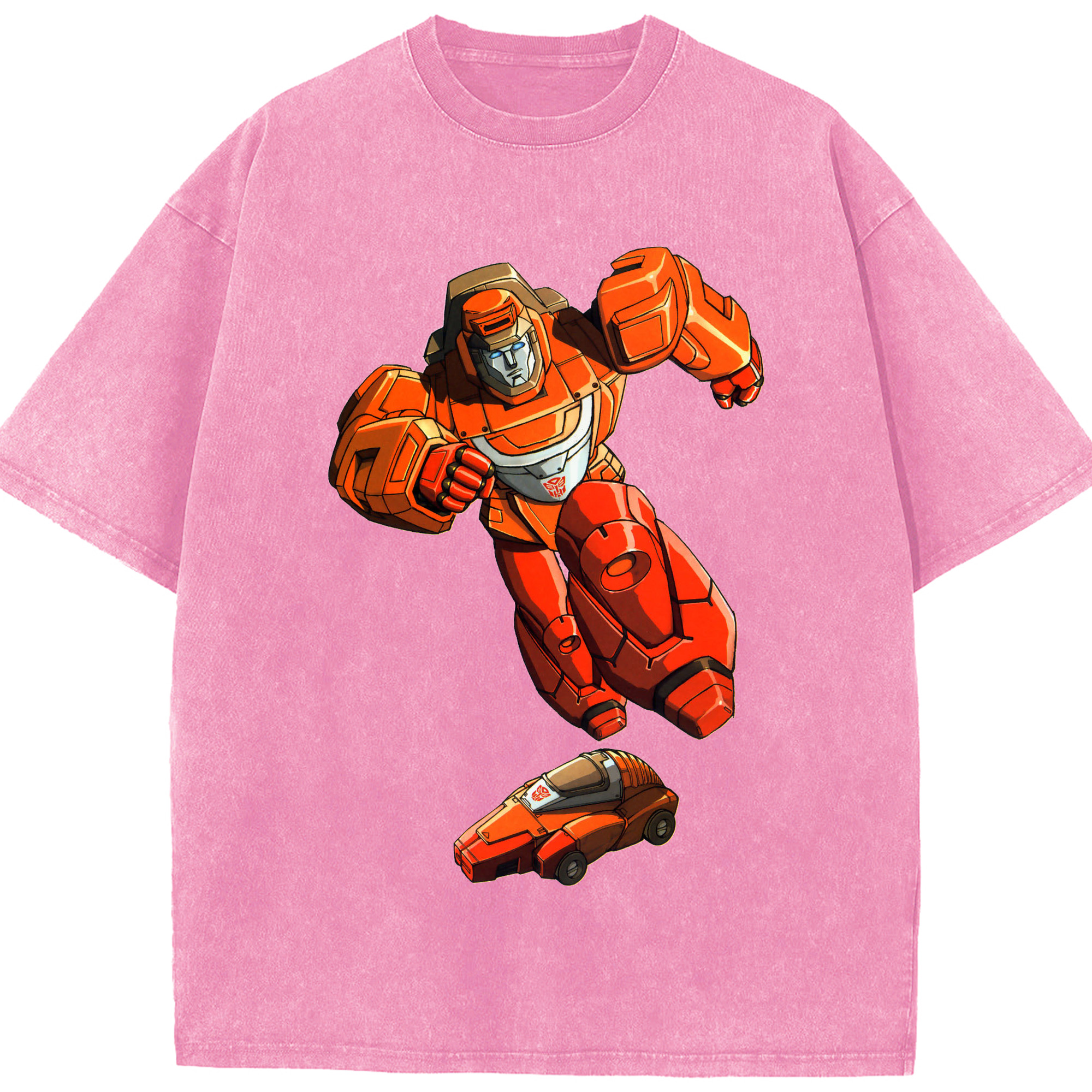 （画像用）  綿100% ヴィンテージ風 半袖Tシャツ（フロントプリント）